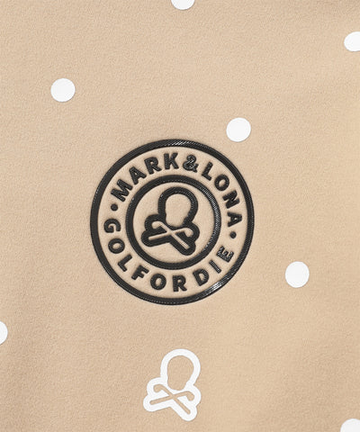 M GN DOT PATTERN MOCK-NECK LS T-SHIRTS LR3IU04M