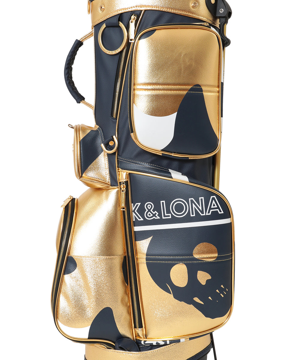 U GN SKULL & CAMO MIX PATTERN CADDIE BAG LQ1ZC01U