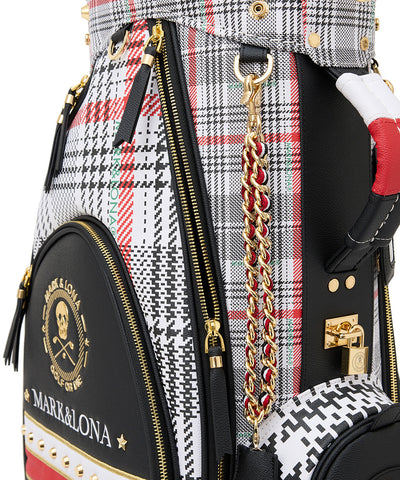 U GN CHECK PATTERN CADDIE BAG LQ1ZC22U