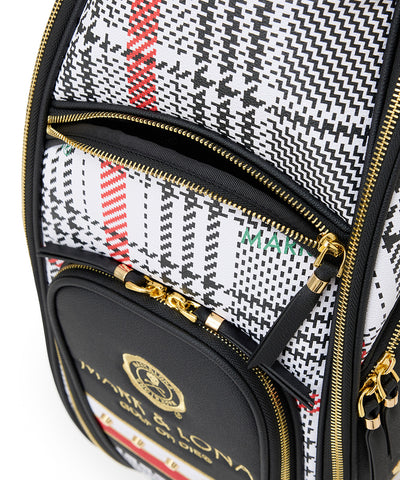 U GN CHECK PATTERN CADDIE BAG LQ1ZC22U