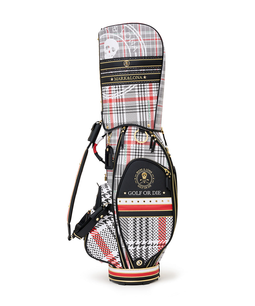 U GN CHECK PATTERN CADDIE BAG LQ1ZC22U