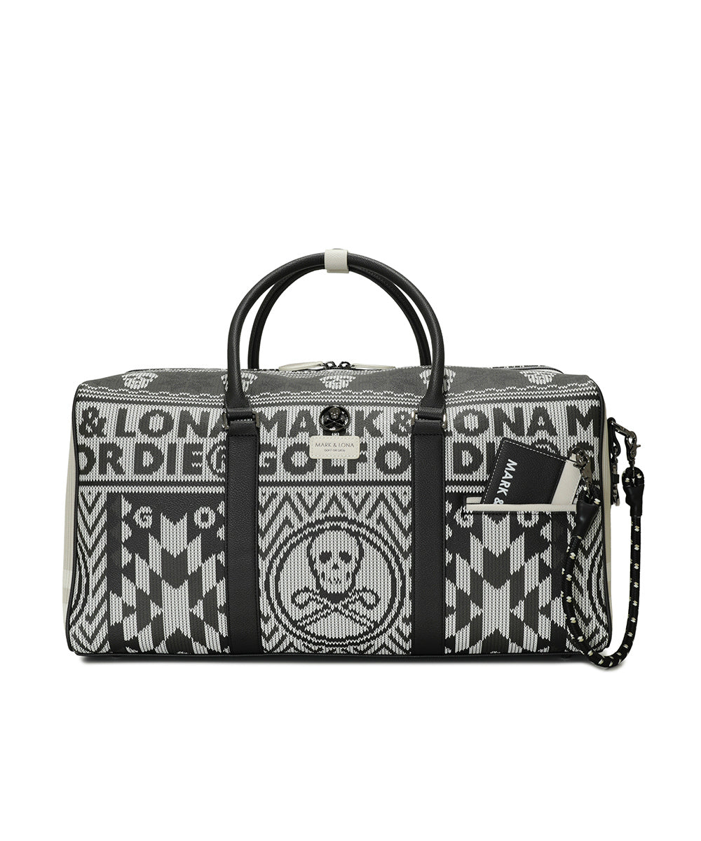 U GN ML-NORDIC PATTERN BOSTON BAG LQ4ZU31U