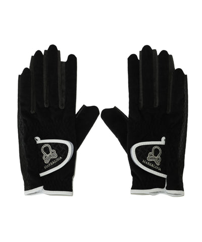 U GN COLOR BLOCK SUEDE 2-HANDED GLOVE LQ3YG02U