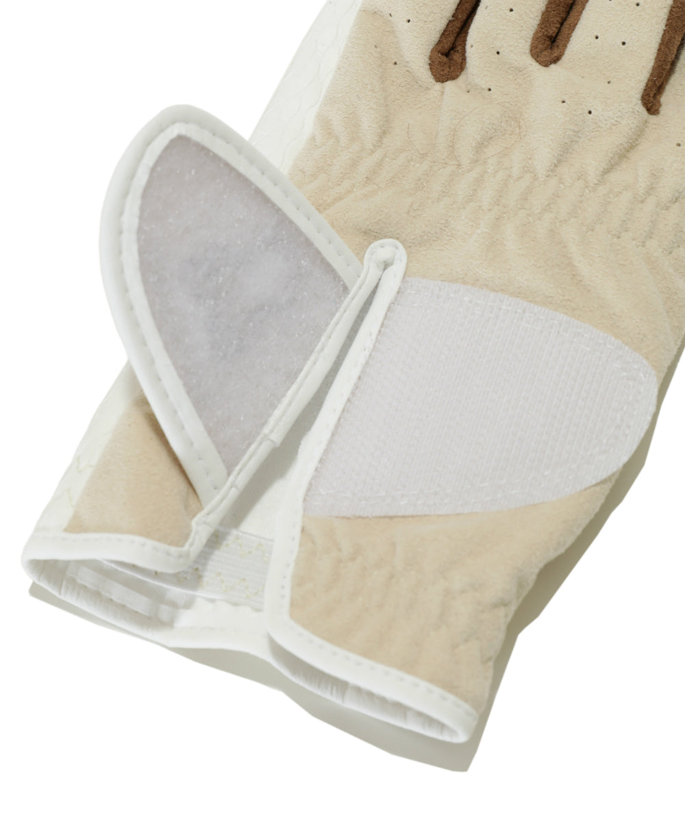 U GN COLOR BLOCK SUEDE 2-HANDED GLOVE LQ3YG02U