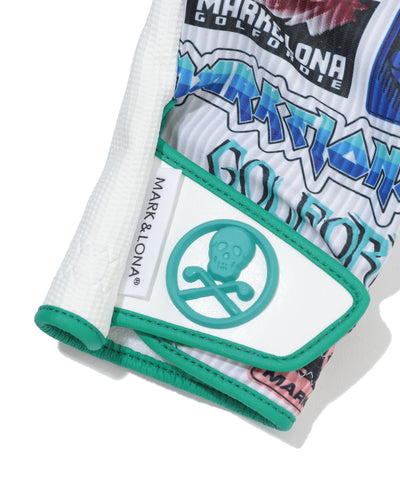 U GN GRAPHIC LOGO PATTERN GLOVE LQ3YG03U