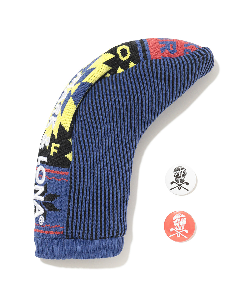 U GN ML-NORDIC PATTERN KNIT PUTTER COVER LQ4ZA34U