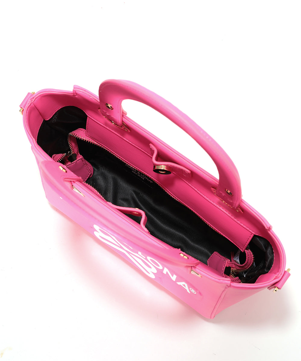 U GN BIG LOGO POINT SYNTHETIC LEATHER CART BAG LR1ZQ22U
