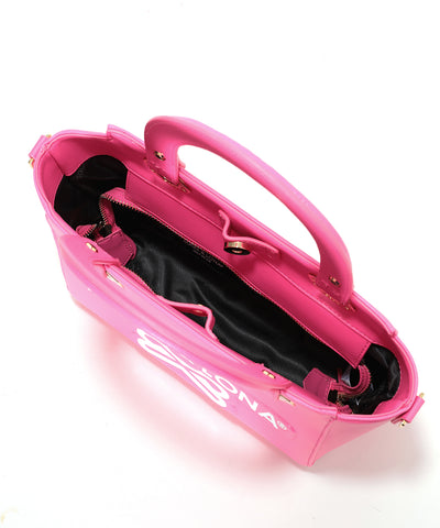 U GN BIG LOGO POINT SYNTHETIC LEATHER CART BAG LR1ZQ22U