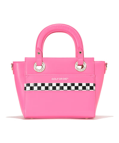 U GN BIG LOGO POINT SYNTHETIC LEATHER CART BAG LR1ZQ22U