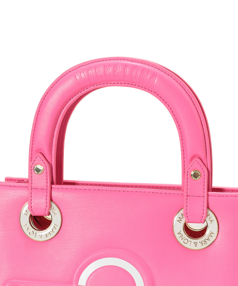 U GN BIG LOGO POINT SYNTHETIC LEATHER CART BAG LR1ZQ22U