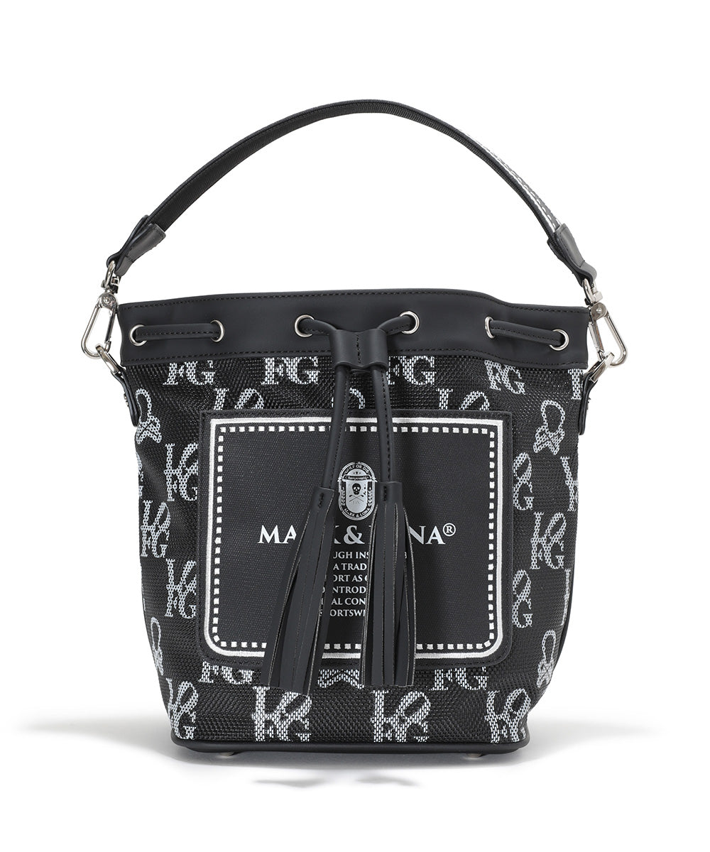 Marty Boston Bag（Black × Ivory） Marty Boston Bag（Black × Ivory） – Marty Golf