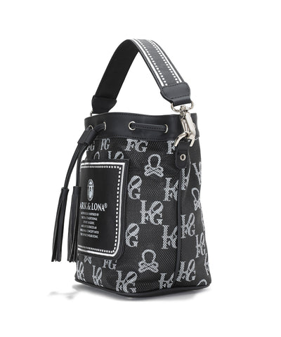 U GN GOLF X SKULL PATTERN SYNTHETIC LEATHER POCKET CART BAG LR2ZQ33U