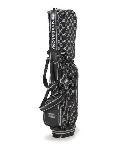 U GN GOLF X SKULL PATTERN SYNTHETIC LEATHER CADDIE BAG LR2ZC31U