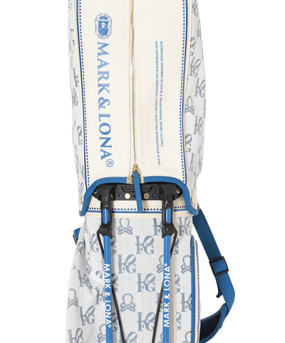 U GN GOLF X SKULL PATTERN SYNTHETIC LEATHER CADDIE BAG LR2ZC31U