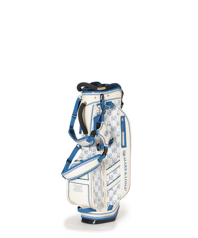 U GN GOLF X SKULL PATTERN SYNTHETIC LEATHER CADDIE BAG LR2ZC31U