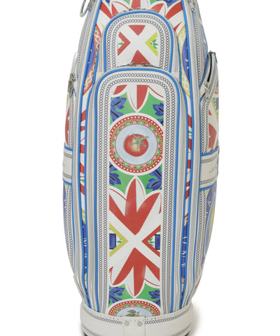 U GN TROPICAL GRAPHIC SYNTHETIC LEATHER CADDIE BAG LR2ZC42U