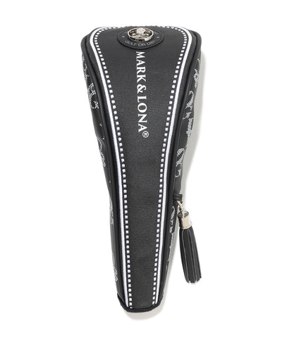 U GN GOLF X SKULL PATTERN SYNTHETIC LEATHER DRIVER COVER LR2ZH31U