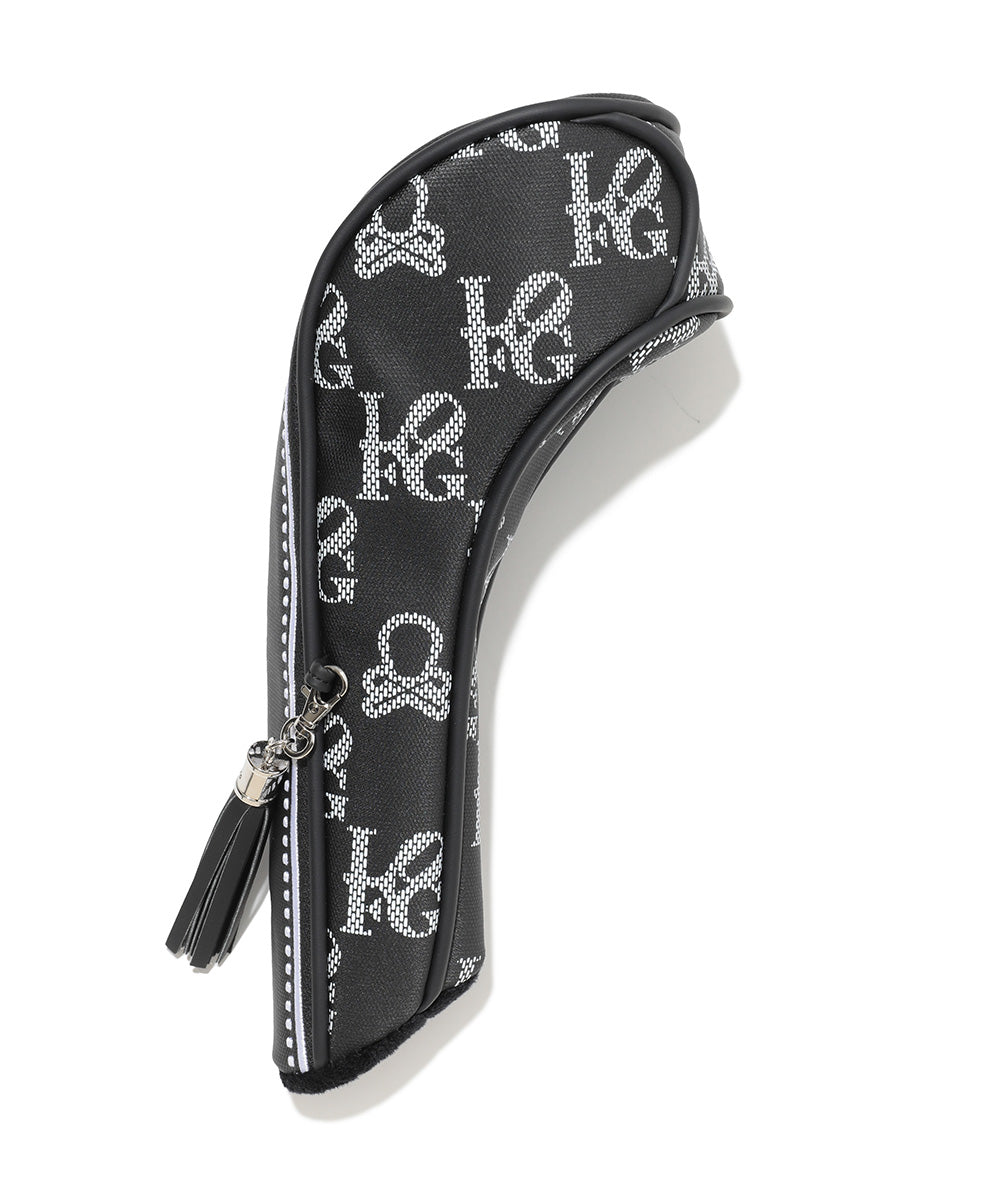 U GN GOLF X SKULL PATTERN SYNTHETIC LEATHER DRIVER COVER LR2ZH31U