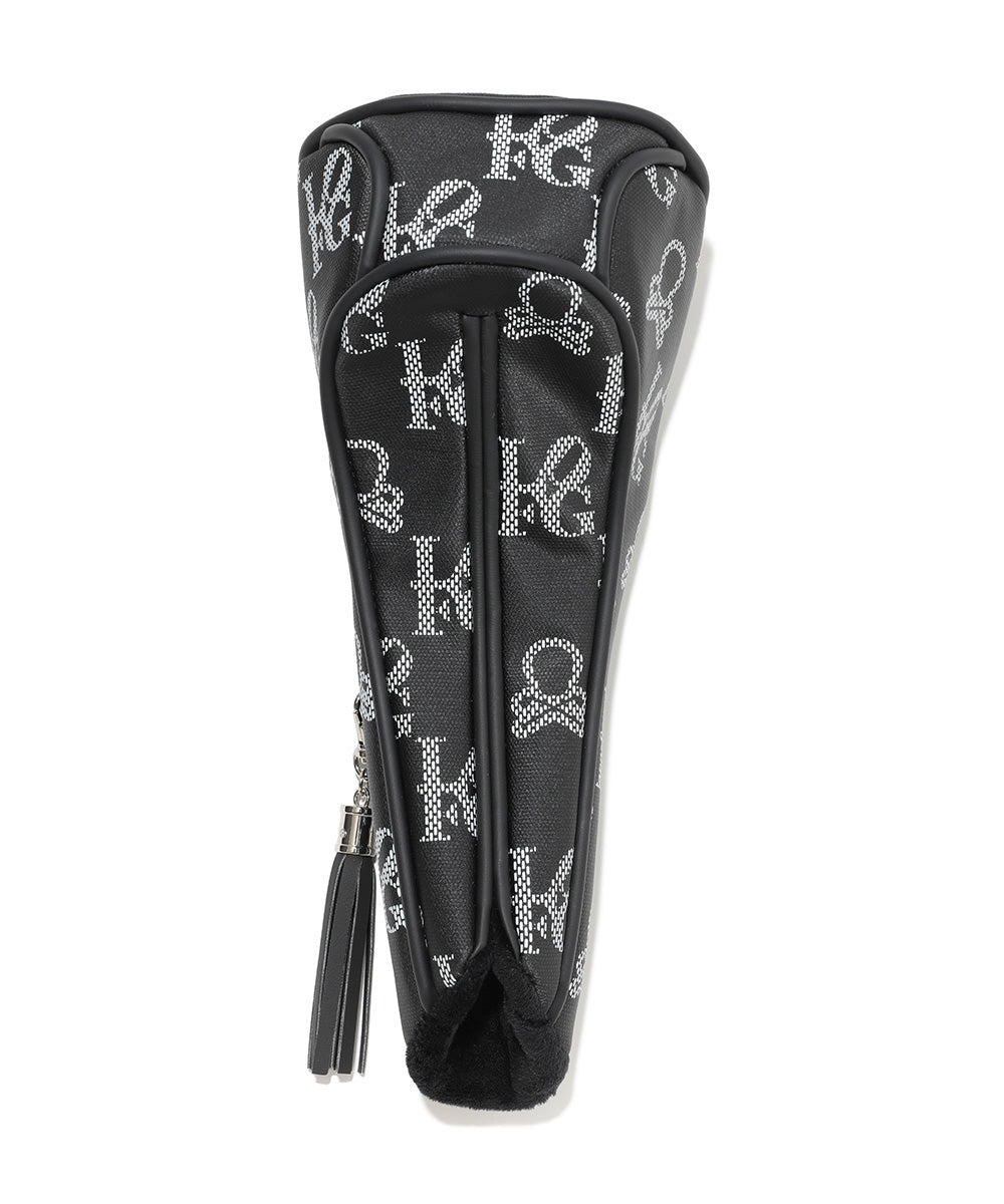U GN GOLF X SKULL PATTERN SYNTHETIC LEATHER DRIVER COVER LR2ZH31U
