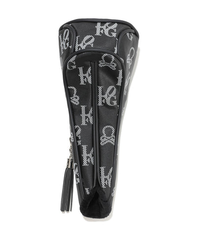 U GN GOLF X SKULL PATTERN SYNTHETIC LEATHER DRIVER COVER LR2ZH31U