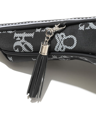 U GN GOLF X SKULL PATTERN SYNTHETIC LEATHER DRIVER COVER LR2ZH31U