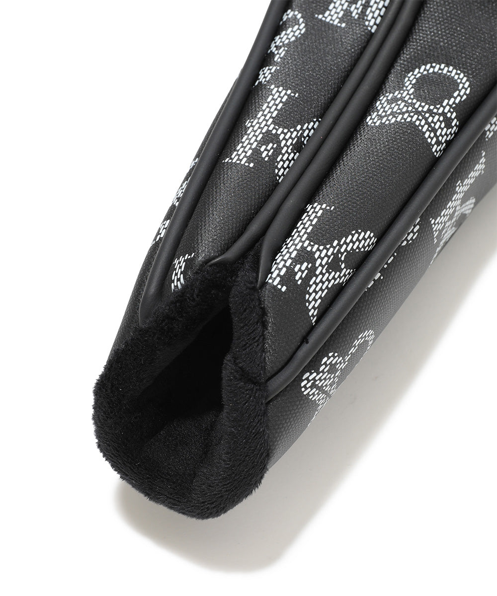 U GN GOLF X SKULL PATTERN SYNTHETIC LEATHER DRIVER COVER LR2ZH31U