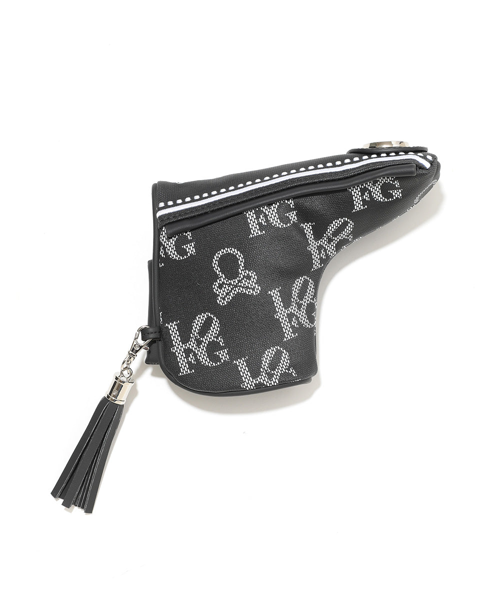 U GN GOLF X SKULL PATTERN SYNTHETIC LEATHER BLADE COVER LR2ZA34U