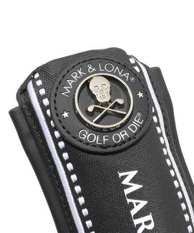 U GN GOLF X SKULL PATTERN SYNTHETIC LEATHER BLADE COVER LR2ZA34U