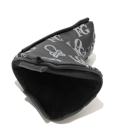 U GN GOLF X SKULL PATTERN SYNTHETIC LEATHER BLADE COVER LR2ZA34U