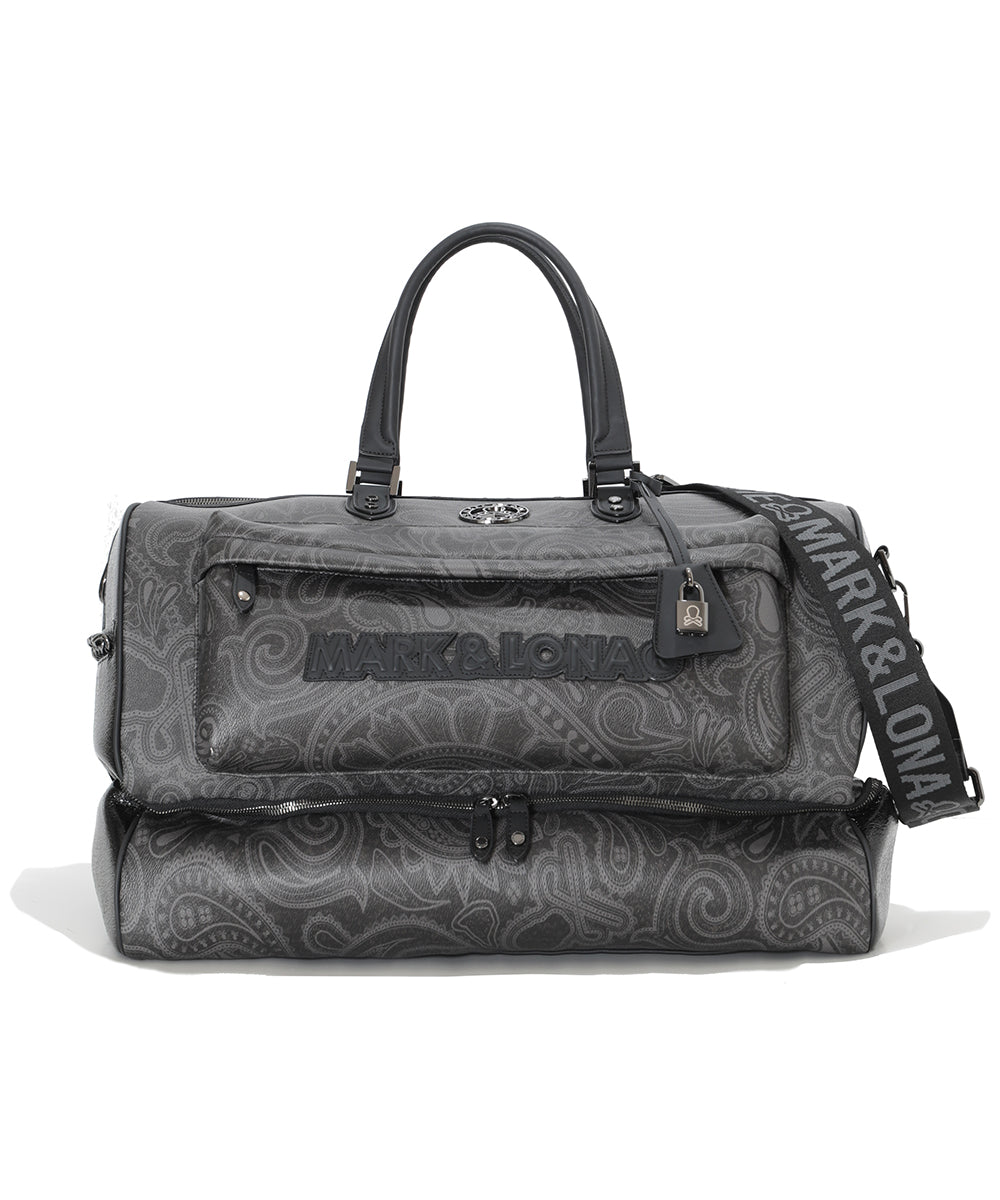 U GN PAISELY PATTERN BOSTON BAG LR3ZU11U