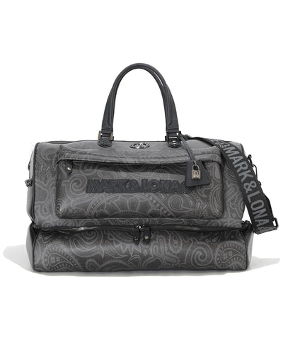 U GN PAISELY PATTERN BOSTON BAG LR3ZU11U