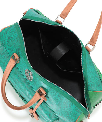 U GN PAISELY PATTERN BOSTON BAG LR3ZU11U