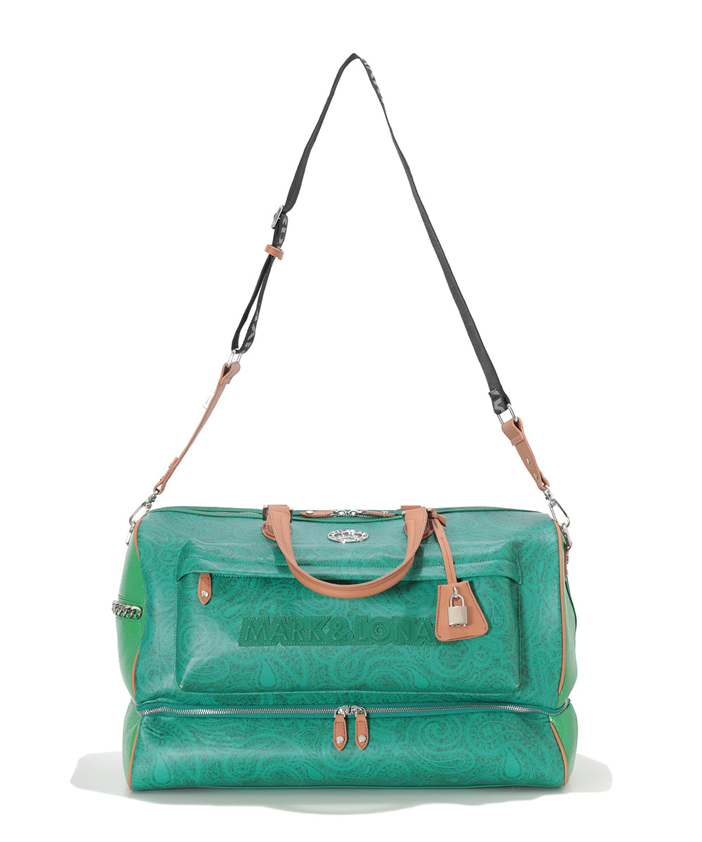 U GN PAISELY PATTERN BOSTON BAG LR3ZU11U