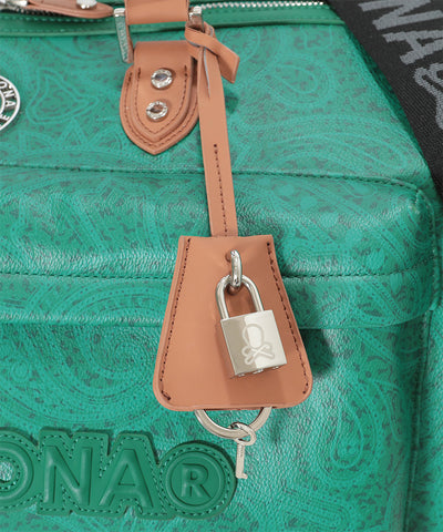 U GN PAISELY PATTERN BOSTON BAG LR3ZU11U