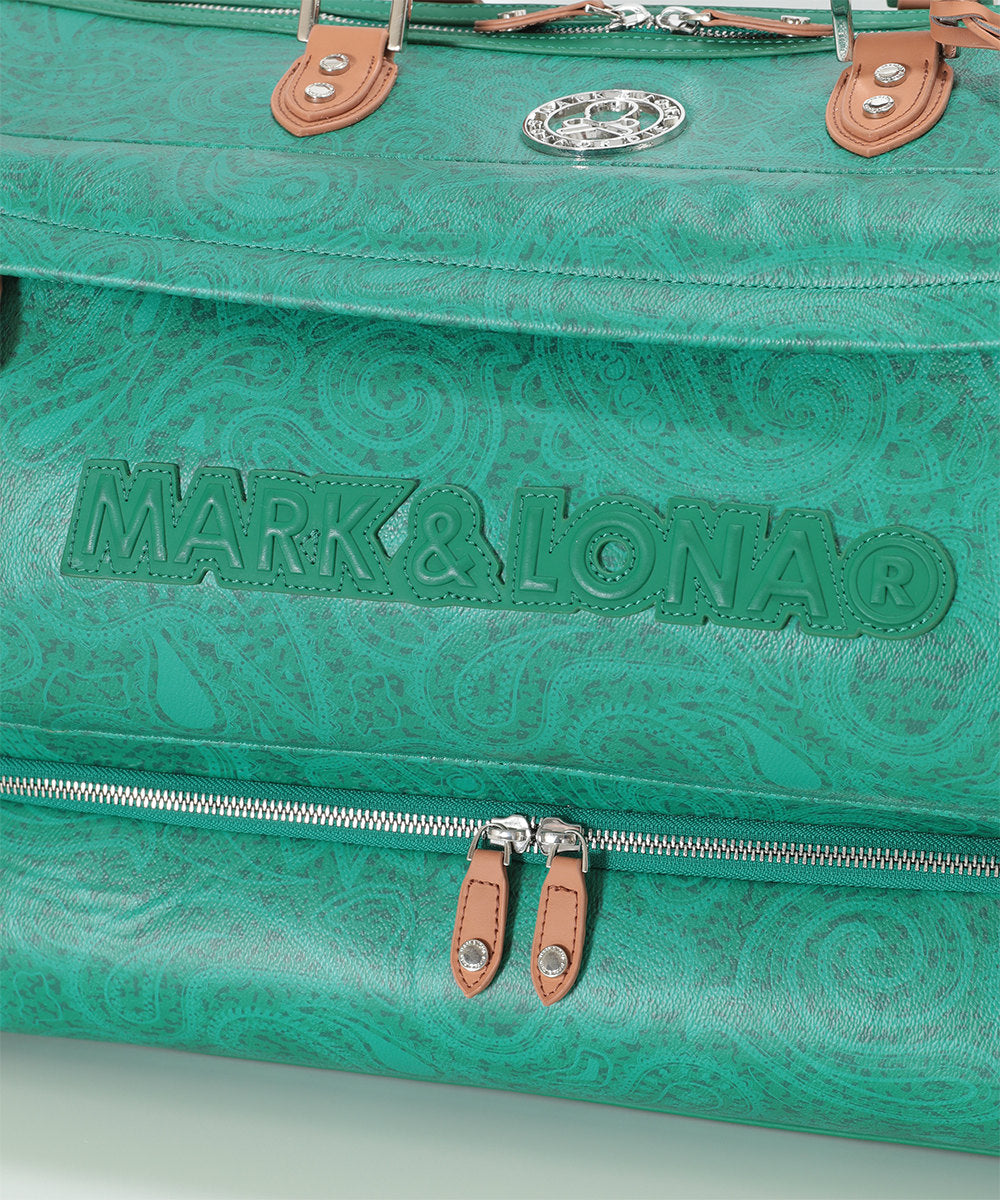 U GN PAISELY PATTERN BOSTON BAG LR3ZU11U