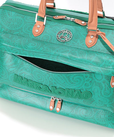 U GN PAISELY PATTERN BOSTON BAG LR3ZU11U