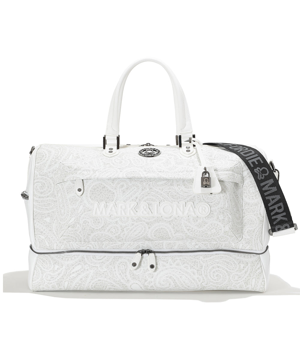 U GN PAISELY PATTERN BOSTON BAG LR3ZU11U