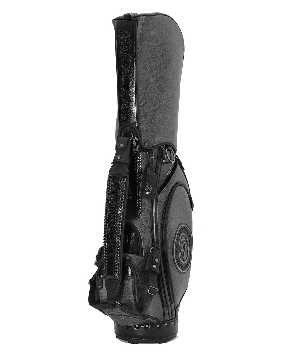 U GN PAISELY PATTERN & CHAIN POINT CADDIE BAG LR3ZC12U