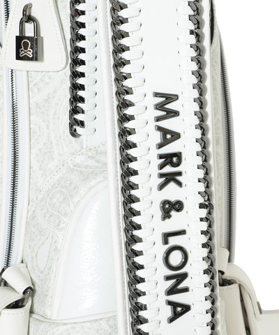 U GN PAISELY PATTERN & CHAIN POINT CADDIE BAG LR3ZC12U