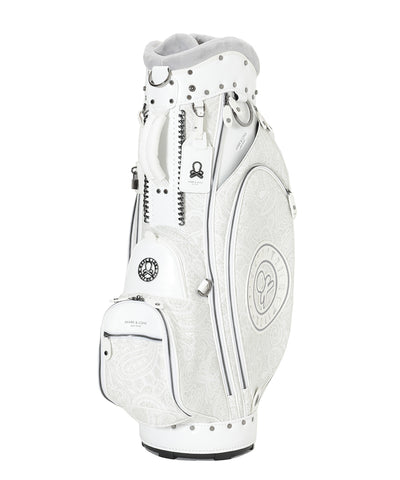 U GN PAISELY PATTERN & CHAIN POINT CADDIE BAG LR3ZC12U