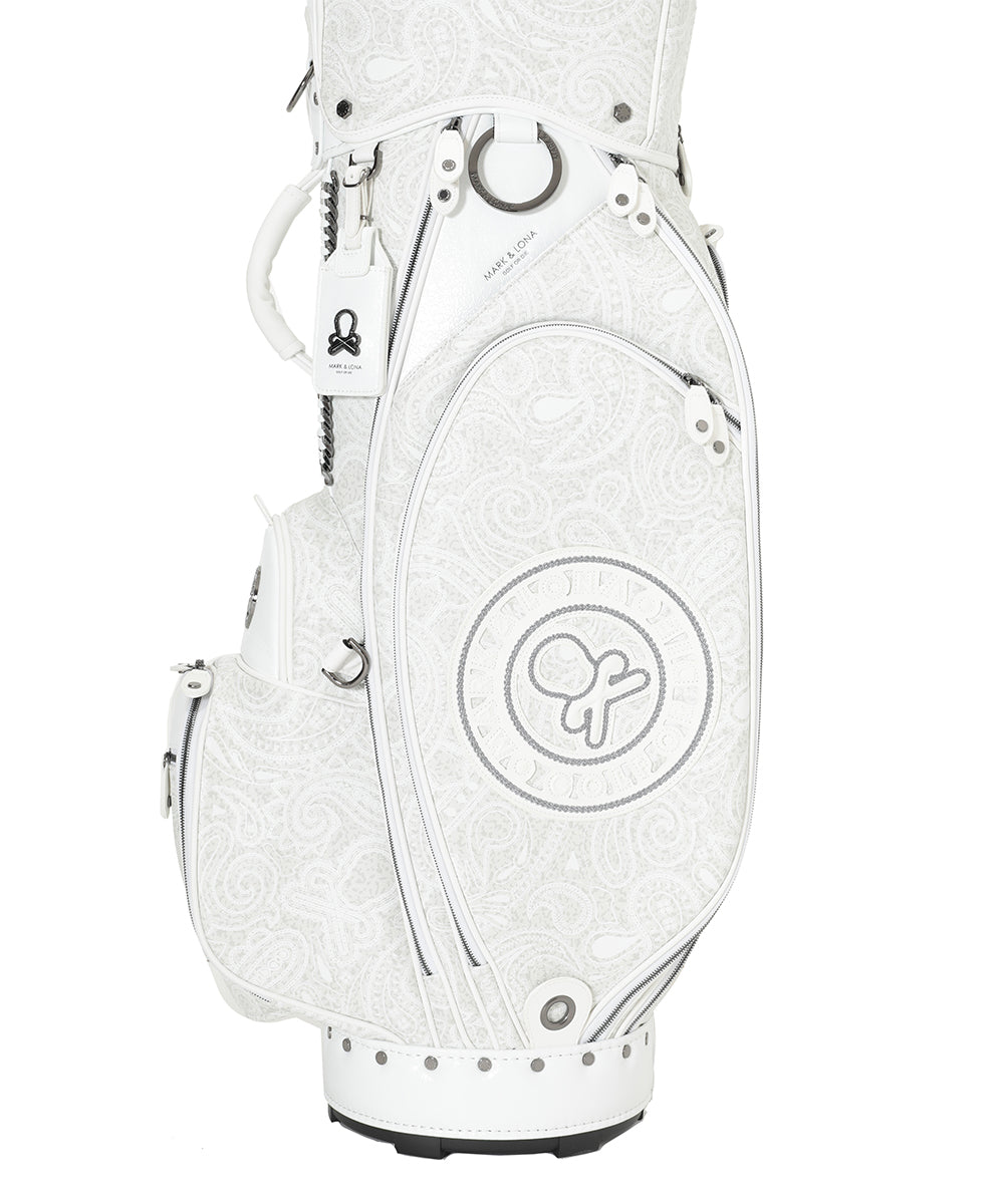 U GN PAISELY PATTERN & CHAIN POINT CADDIE BAG LR3ZC12U