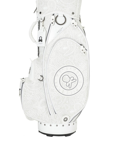 U GN PAISELY PATTERN & CHAIN POINT CADDIE BAG LR3ZC12U