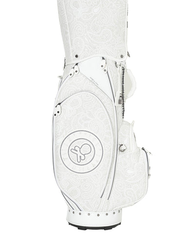 U GN PAISELY PATTERN & CHAIN POINT CADDIE BAG LR3ZC12U
