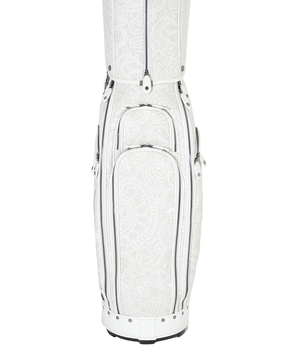 U GN PAISELY PATTERN & CHAIN POINT CADDIE BAG LR3ZC12U