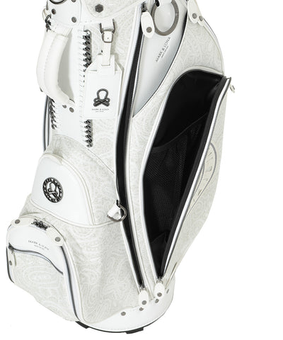 U GN PAISELY PATTERN & CHAIN POINT CADDIE BAG LR3ZC12U