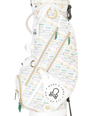 U GN BLOCK PATTERN STAND BAG LR3ZC21U