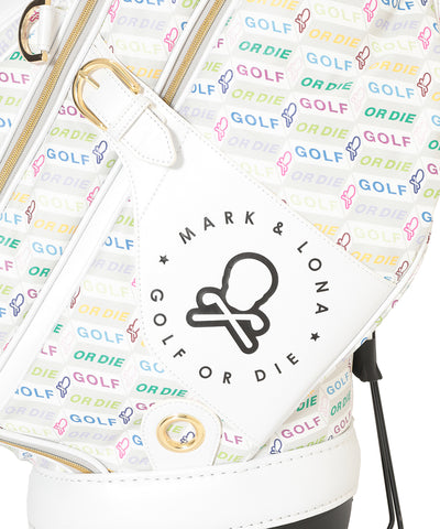 U GN BLOCK PATTERN STAND BAG LR3ZC21U