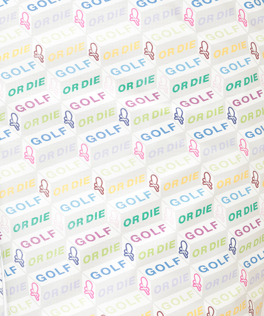 U GN BLOCK PATTERN STAND BAG LR3ZC21U