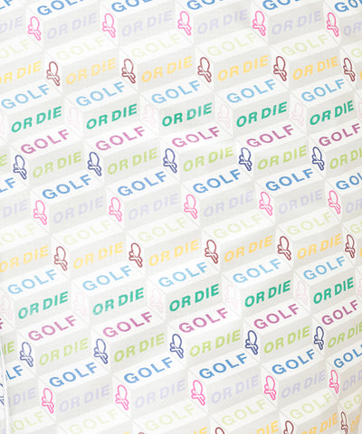 U GN BLOCK PATTERN STAND BAG LR3ZC21U