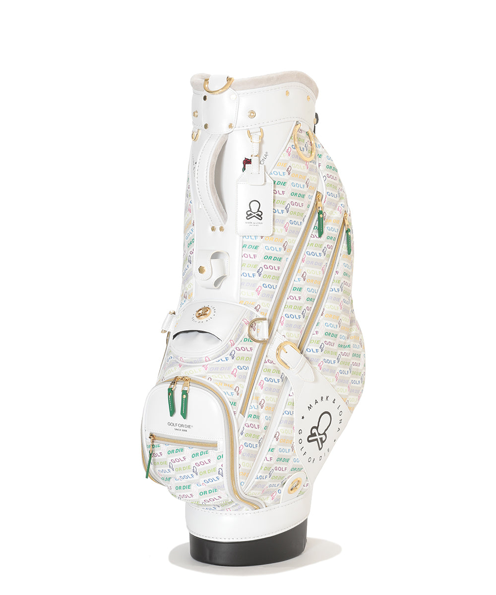 U GN BLOCK PATTERN STAND BAG LR3ZC21U